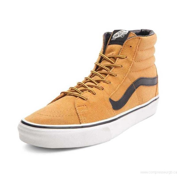 vans sk8 hi wheat